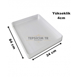 Baklava tepsisi 34*84 4cm (Toptan Alım)